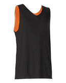 Alleson Athletic Reversible Tank 506CR - Black/ Orange