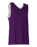 Alleson Athletic Reversible Tank 506CR - Purple/ White
