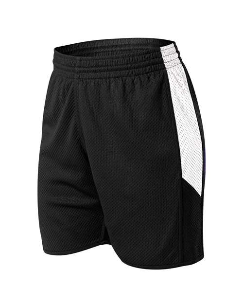 Alleson Athletic Women's Single Ply Reversible Shorts 589PSPW