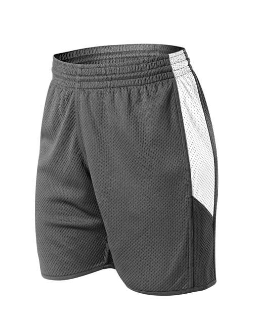 Alleson Athletic Women's Single Ply Reversible Shorts 589PSPW