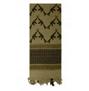 Rothco Crossed Rifles Shemagh Tactical Desert Keffiyeh Scarf. Item