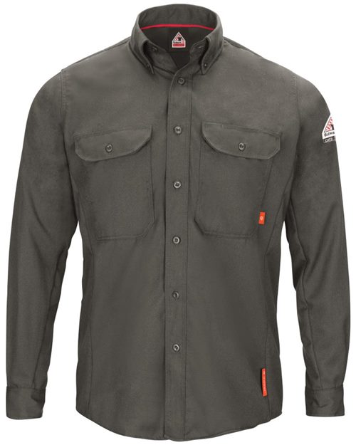Bulwark iQ Series® Long Sleeve Comfort Woven Lightweight Shirt - Tall Sizes QS50T