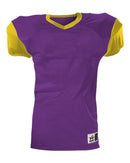 Alleson Athletic Youth Pro Game Football Jersey 751Y - Purple/ Gold