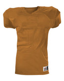 Alleson Athletic Youth Pro Game Football Jersey 751Y - Texas Orange/ White