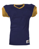 Alleson Athletic Youth Pro Game Football Jersey 751Y - Navy/ Vegas Gold