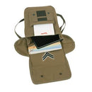 Rothco Canvas Map Case Shoulder Bag With Military Patches. Item