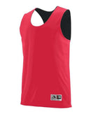 Augusta Sportswear Reversible Wicking Tank Top 148 - Red/ Black