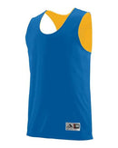 Augusta Sportswear Reversible Wicking Tank Top 148 - Royal/ Gold