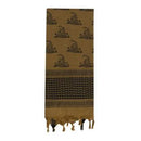 Rothco Gadsden Snake Shemagh Tactical Desert Scarf. Item