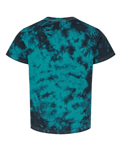 Dyenomite Youth Crystal Tie-Dyed T-Shirt 20BCR