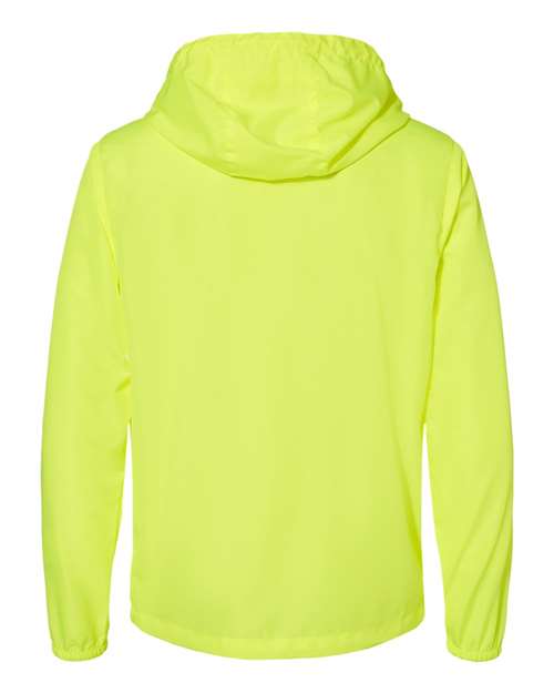 Independent Trading Co. Lightweight Windbreaker Full-Zip Jacket EXP54LWZ - Safety Yellow