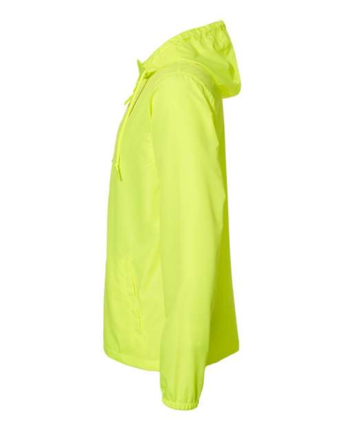 Independent Trading Co. Lightweight Windbreaker Full-Zip Jacket EXP54LWZ - Safety Yellow