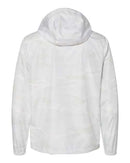 Independent Trading Co. Lightweight Windbreaker Full-Zip Jacket EXP54LWZ - White Camo