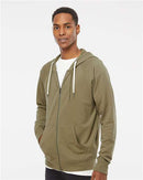 Independent Trading Co. Icon Lightweight Loopback Terry Full-Zip Hooded Sweatshirt SS1000Z