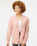 Independent Trading Co. Icon Lightweight Loopback Terry Full-Zip Hooded Sweatshirt SS1000Z