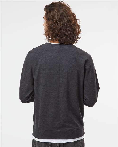 Independent Trading Co. Icon Lightweight Loopback Terry Crewneck Sweatshirt SS1000C