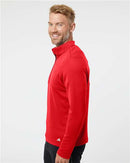 Adidas 3-Stripes Double Knit Quarter-Zip Pullover A482
