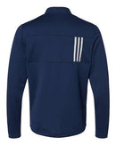 Adidas 3-Stripes Double Knit Quarter-Zip Pullover A482