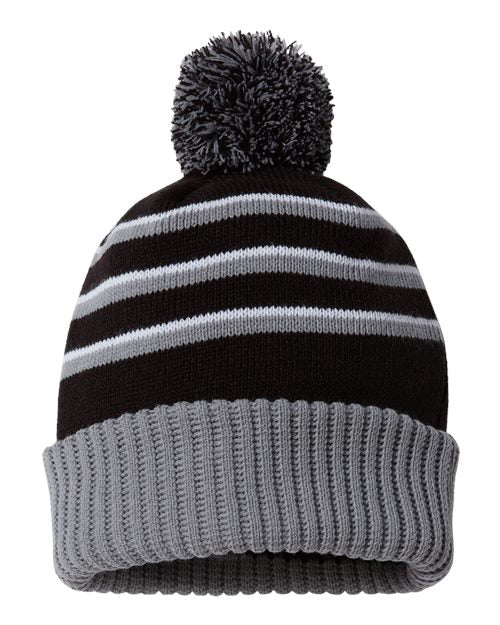 Richardson Pom Cuffed Beanie 134