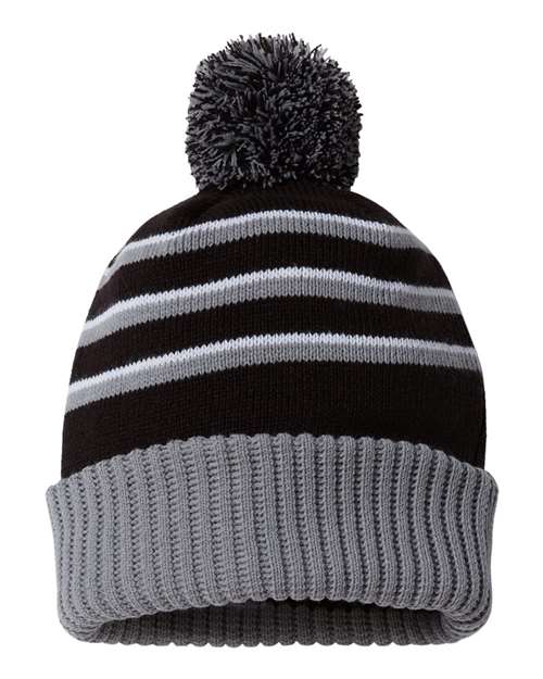 Richardson Pom Cuffed Beanie 134