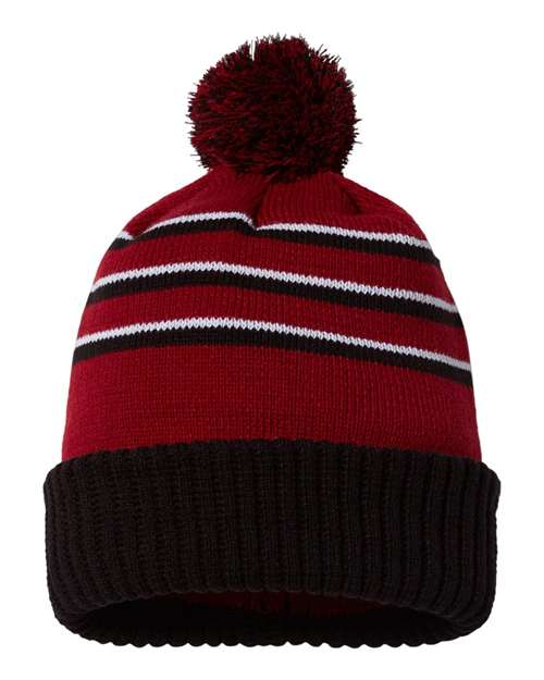Richardson Pom Cuffed Beanie 134