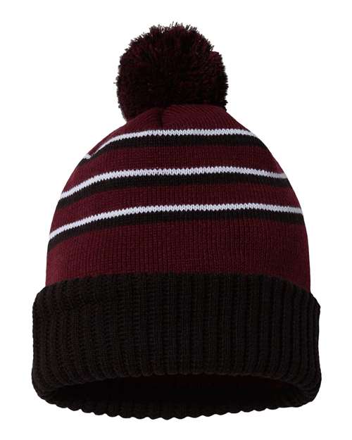 Richardson Pom Cuffed Beanie 134