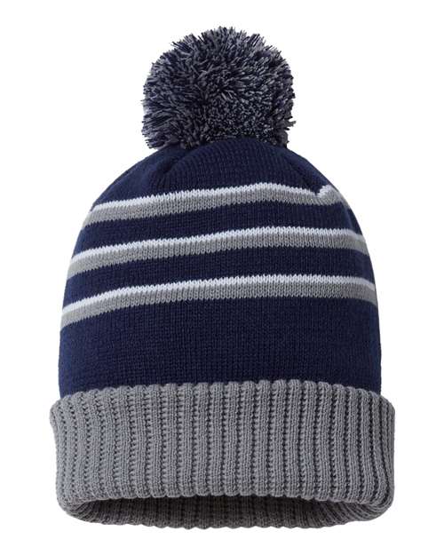 Richardson Pom Cuffed Beanie 134