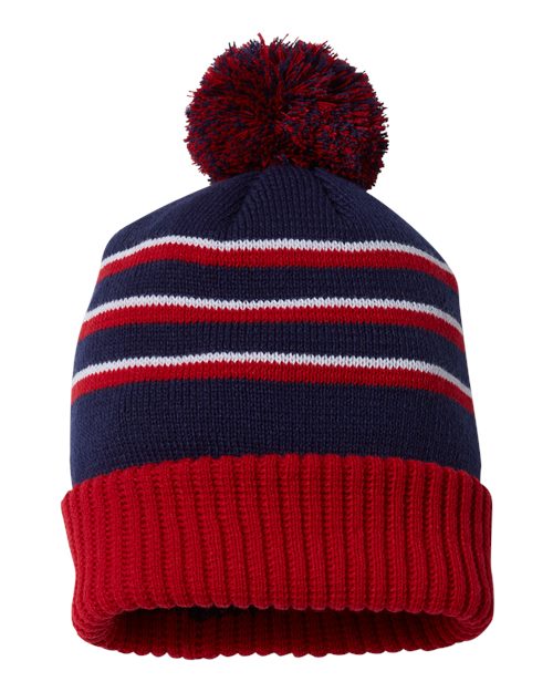 Richardson Pom Cuffed Beanie 134