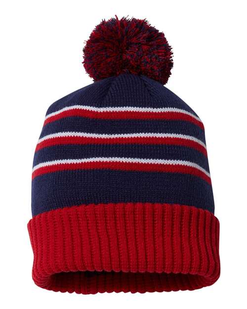 Richardson Pom Cuffed Beanie 134