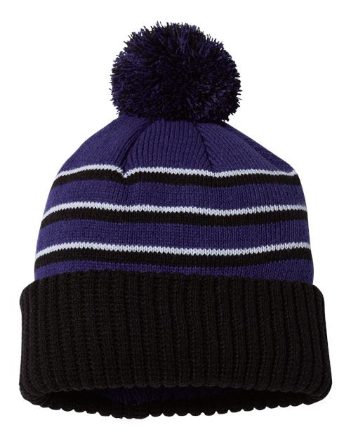 Richardson Pom Cuffed Beanie 134