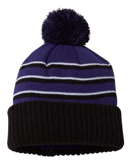 Richardson Pom Cuffed Beanie 134