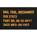 Rothco G.I. Type Zipper Pocket Mechanics Tool Bag With Military Stencil. Item