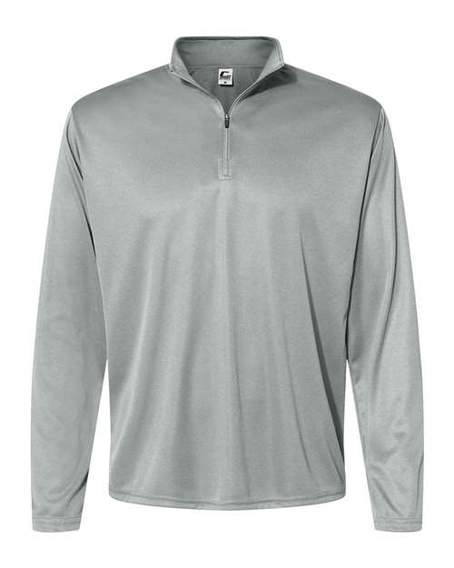 C2 Sport Quarter-Zip Pullover 5102 - Silver