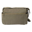 Heavyweight Canvas Classic Messenger Bag With Military Stencil . Item