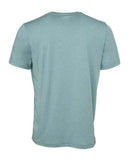 BELLA + CANVAS CVC Jersey Tee 3001CVC - Heather Blue Lagoon