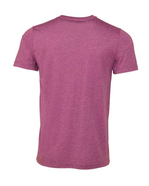 BELLA + CANVAS CVC Jersey Tee 3001CVC - Heather Magenta