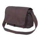 Rothco Brown Leather Classic Messenger Bag. Item