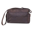 Rothco Brown Leather Classic Messenger Bag. Item