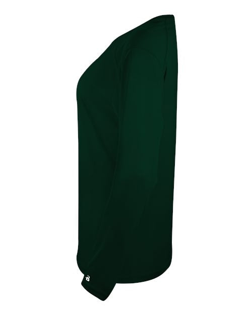 Badger Women's Tri-Blend Long Sleeve T-Shirt 4964 - Forest