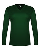 Badger Women's Tri-Blend Long Sleeve T-Shirt 4964 - Forest