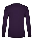 Badger Women's Tri-Blend Long Sleeve T-Shirt 4964 - Purple