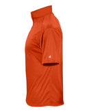 Badger B-Core Short Sleeve Quarter-Zip 4199 - Burnt Orange/ Graphite