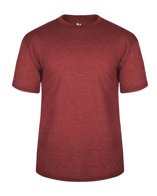 Badger Youth Triblend T-Shirt 2940 - Red Heather