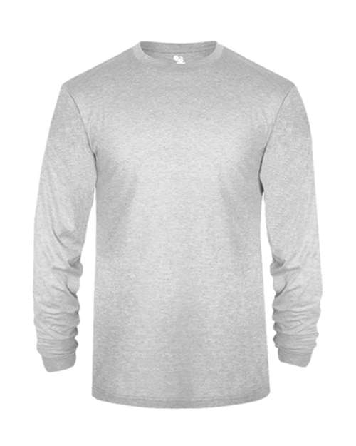 Badger Youth Triblend Long Sleeve T-Shirt 2944 - Oxford