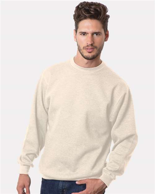 Bayside USA-Made Crewneck Sweatshirt 1102 - Cream
