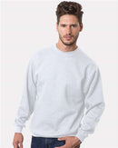 Bayside USA-Made Crewneck Sweatshirt 1102 - White