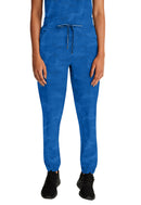 Healing Hands Tate Jogger Camo Pant Petite.  Item 9350P in HH PURPLE LABEL.  Live Chat for Bulk Discounts.
