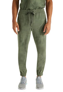 Healing Hands Drew Jogger Mens Camo Pant.  Item 9360 in HH PURPLE LABEL.  Live Chat for Bulk Discounts.