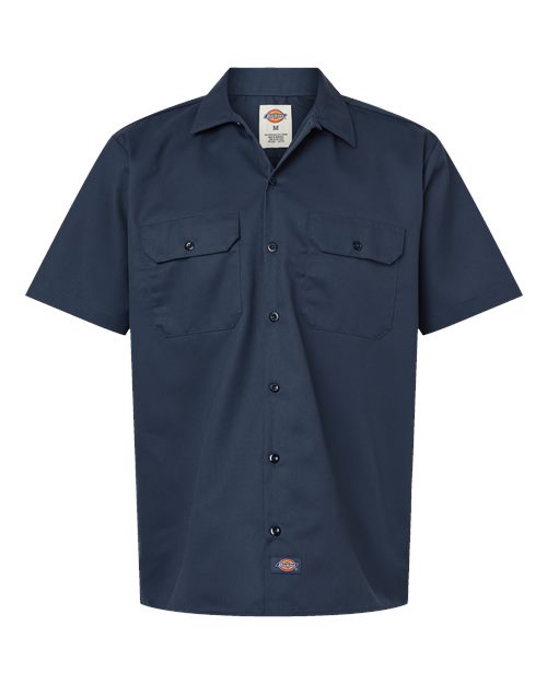 Dickies Short Sleeve Work Shirt - Tall Sizes 2574T