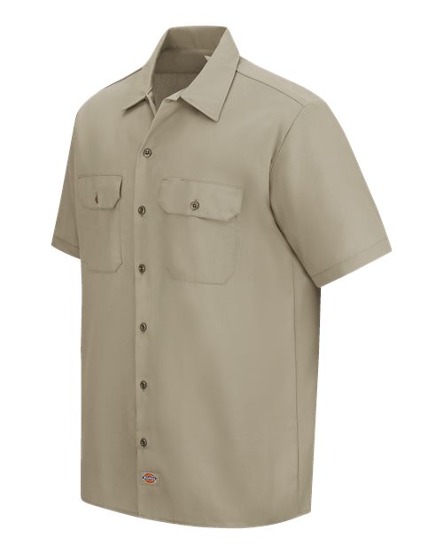 Dickies Short Sleeve Work Shirt - Tall Sizes 2574T
